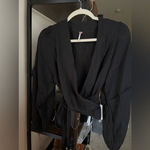 Free people dream girl wrap top